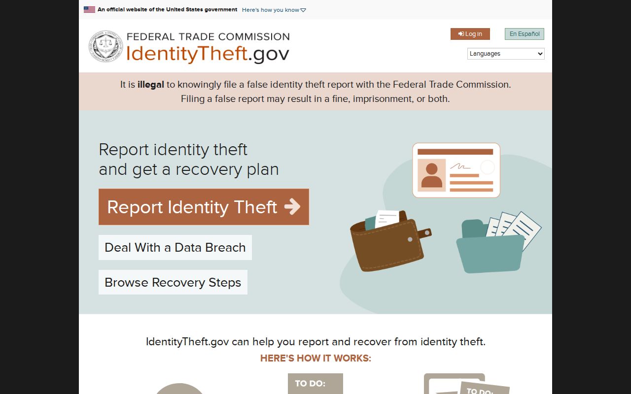 Federal identity theft recovery resource for Richmond County neighbors