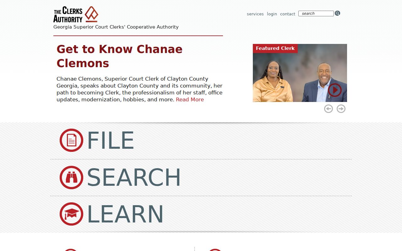 Richmond County previous residents deed research through Georgia Superior Court Clerks authority